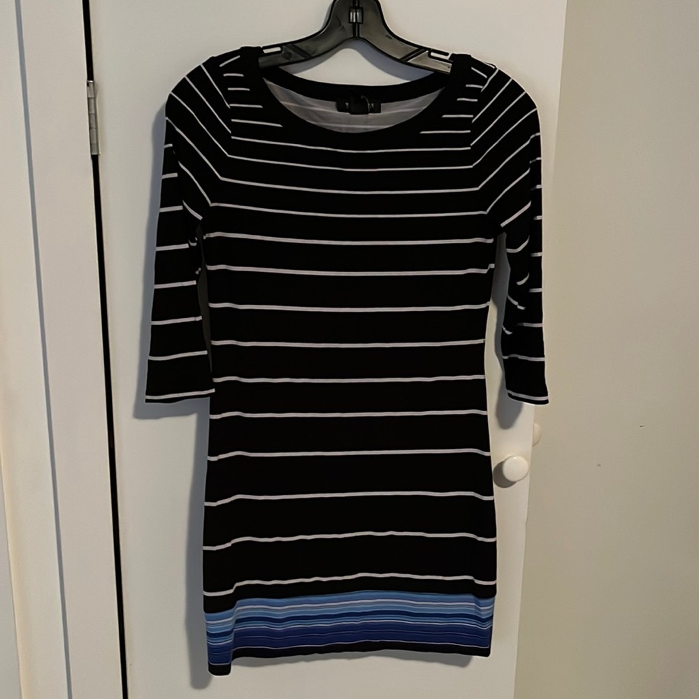 White House Black Market Striped Dress
